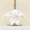 Cute Rabbit Plush Toy With Short Pile For Backpack Decor And Gifts