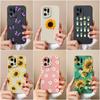 Чехол для телефона OPPO Narzo 30 4G 5G Neo 9 K3 K5 K9X K10 Pro, модная защитная пленка для экрана с подсолнухом, жидкий матовый мягкий силиконовый чехол для бампера OPPO