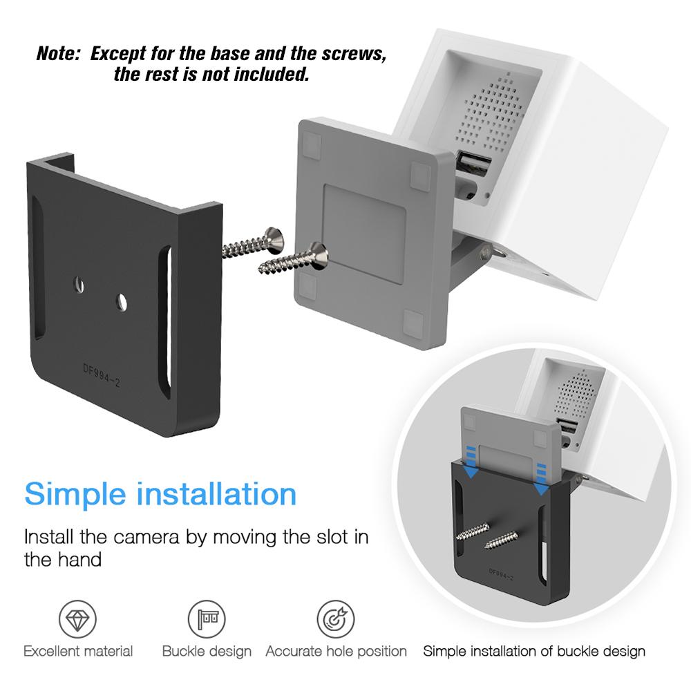 Настенный кронштейн-держатель-подставка для внутренней/наружной установки умной камеры Wyze Cam и сигнализации iSmart