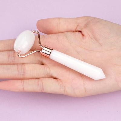 Натуральный нефритовый массажер-ролик для глаз, массажер для лица, инструмент для ухода за кожей, массажный инструмент, мини-портативный массажер для тела и глаз, ролик для лица