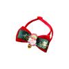 Christmas Pet Bow Tie  - Festive Plaid Dog  Collar Accessory For Holiday Parties & Photos