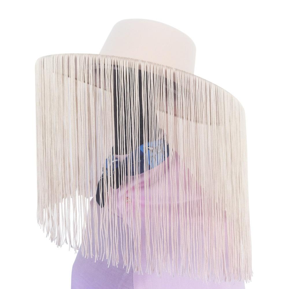 Модная Шляпа с Широкими Полями из Шерстяного Фетра, Дышащая, Повседневная, с Кисточками, Вечеринка, Джаз-Шляпа для Мужчин и Женщин