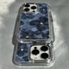 Темно-синий чехол с цветочным принтом для Samsung Galaxy S26 Edge S25 S24 S23 FE S22 Ultra Plus A73 5G A72 4G A71 A57 A55 A56 A51 4G TPU