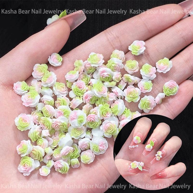 Набор для самостоятельного изготовления украшений «Камелия» из синей и розовой смолы