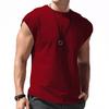 Summer Men's Mesh Gym Vest Quick Dry Loose Fitness Exercise Wide Shoulder Sports Sleeveless Shirt Bodybuilding Tank Top