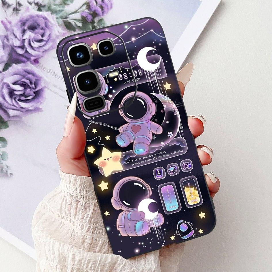 For Infinix Note 50 Pro 4G Case X6855 Coque Cute Panda Astronaut Cat Soft Silicone Cover For Infinix Note 50 Note50 X6858 Bumper