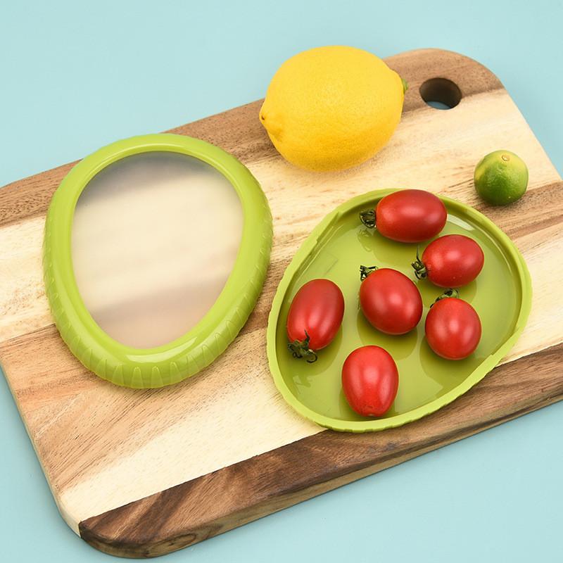 Эллиптический контейнер для хранения свежих продуктов из АБС-пластика для овощей и фруктов