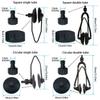 Round Ear Cups Engine Flusher Dual Water Feed Boat Ear Muff Dual Feed Flusher  Outboard Motors