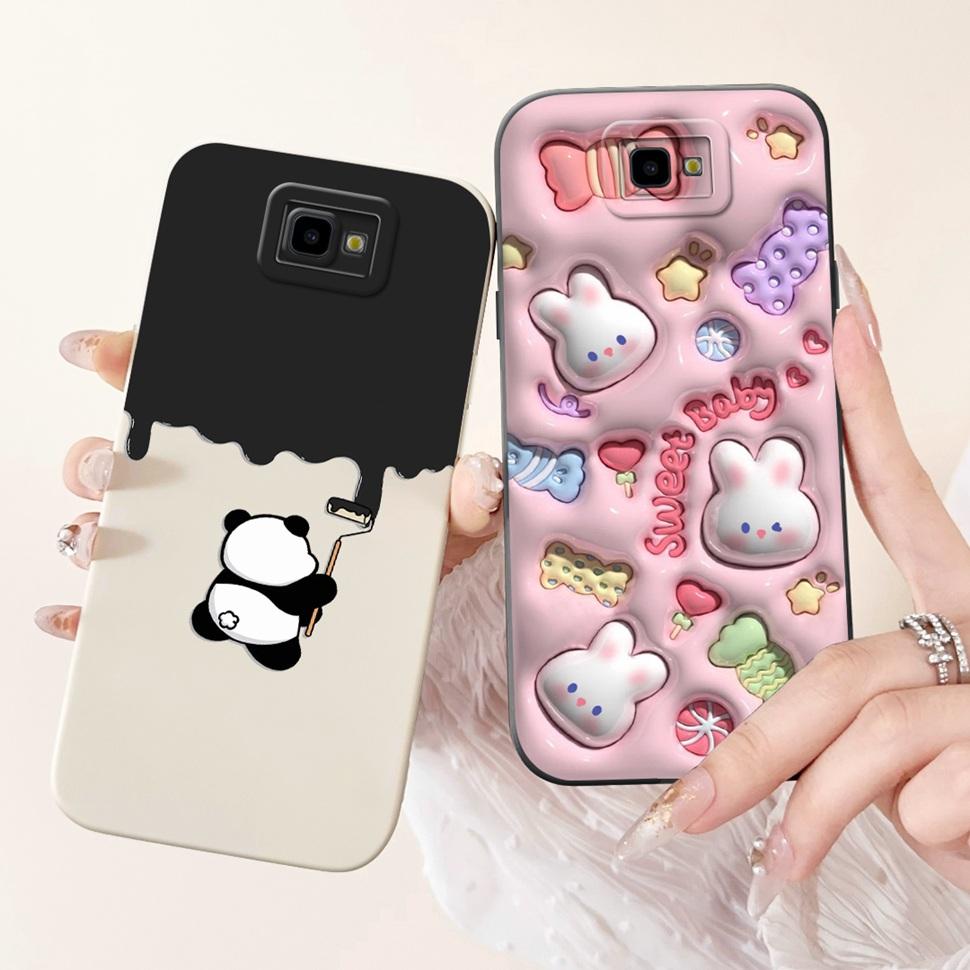 Case For Samsung Galaxy J4 Plus Floral Animal Cartoon ShockProof Fundas For SamsungJ4+ Galaxy J4 Plus J415F Cover Silicone Cases
