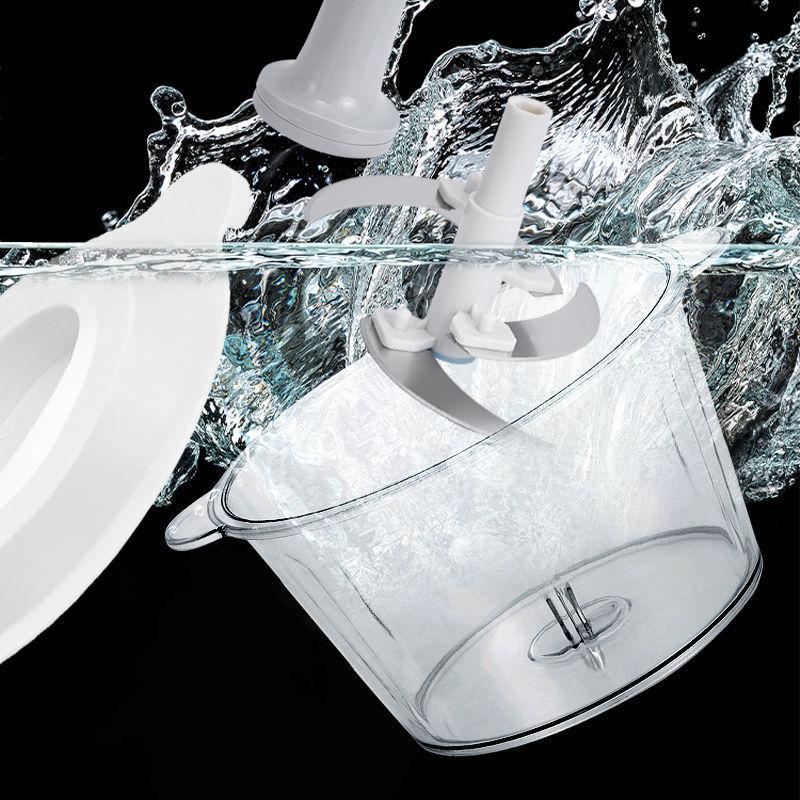 1 шт. Ручная мясорубка прессового типа, бытовая мясорубка для чеснока, измельчитель, венчик для перемешивания, кухонный измельчитель для домашних продуктов, кухонный комбайн