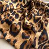 Summer Silk Scarf Women'S Outer Cover Decorative Leopard Print Beach Towel Imitation Silk Printing Long Scarf Lijing Forging Thin Shawl