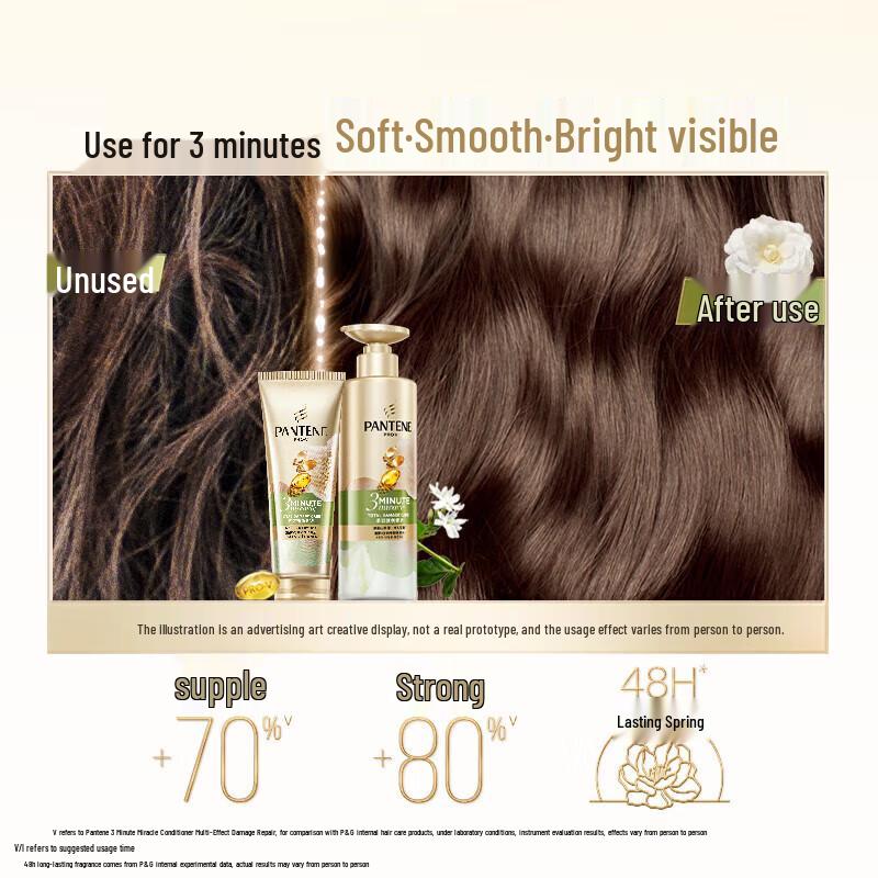 Pantene 3-Minute Miracle Jasmine Camellia Scent Conditioner