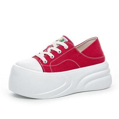 Мода 7СМ Весна Деним Микрофибра Кожа Дышащие Брендовые Женские Сандалии Балетки Сквозной Круглый Носок Платформа Клиновидные Балетки Туфли На Высоком Каблуке