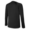 FINTA Men's Warm Sports Innerwear Long Sleeve Shirt FTE0030 (0500) Black, Size M