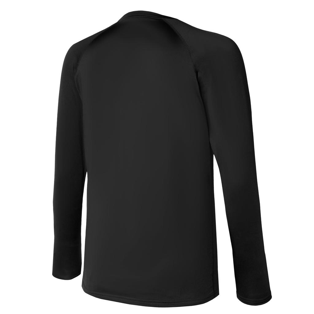FINTA Men's Warm Sports Innerwear Long Sleeve Shirt FTE0030 (0500) Black, Size M