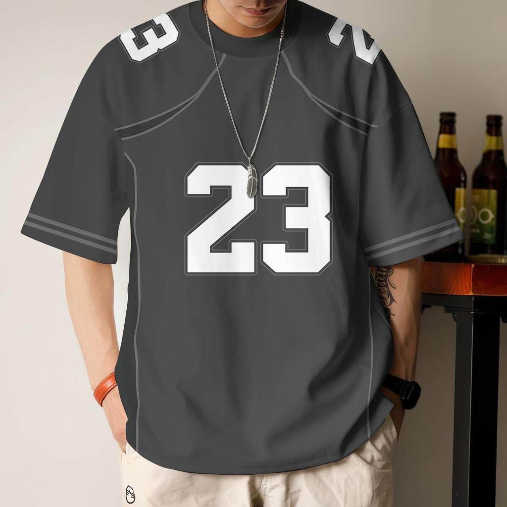 Мужская футболка №. 23 Футболка спортивная 3D принтованная мужская футболка спортивная модная летняя удобная впитывающая пот футболка