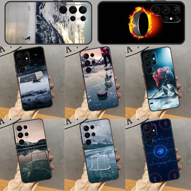 Чехол для телефона Ледовая арена Для Samsung Galaxy S25 Ultra S23 S22 S21 Ultra S9 S10 S20 Plus S24 FE Funda Чехол