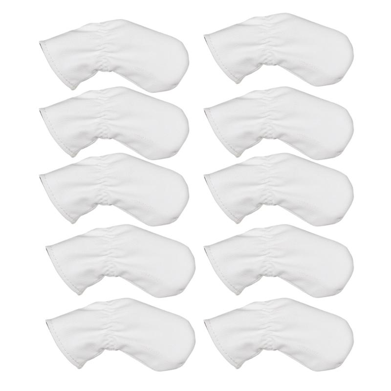 Waterproof Golf Putter Covers, Golf Iron Head Covers PU Leathers Golf Club Covers Iron Headcovers, Golf Club Head Covers