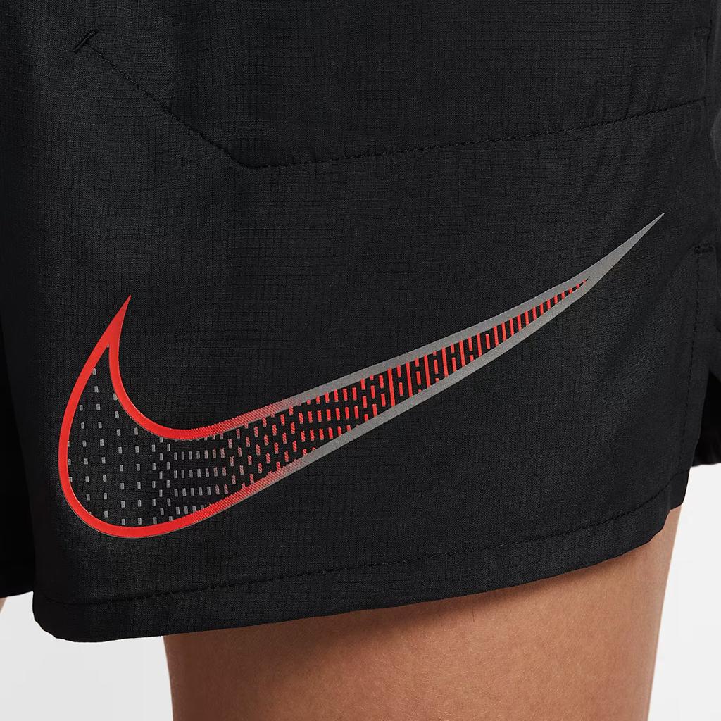 Nike Шорты спортивные мужские быстросохнущие с принтом логотипа и кулиской Черные HV2133-010