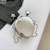 Сумка на плечо с инопланетным узором из искусственной кожи, Хэллоуинский кошелек для женщин, Цепочка, Кроссбоди, Сумка-мессенджер, Хэллоуинский женский шикарный кошелек CLE