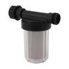 G3 4 Garden Hose Filter Water Pump Strainer Filter Stainless Steel Filter Screen Transparent Design Garden Hose
