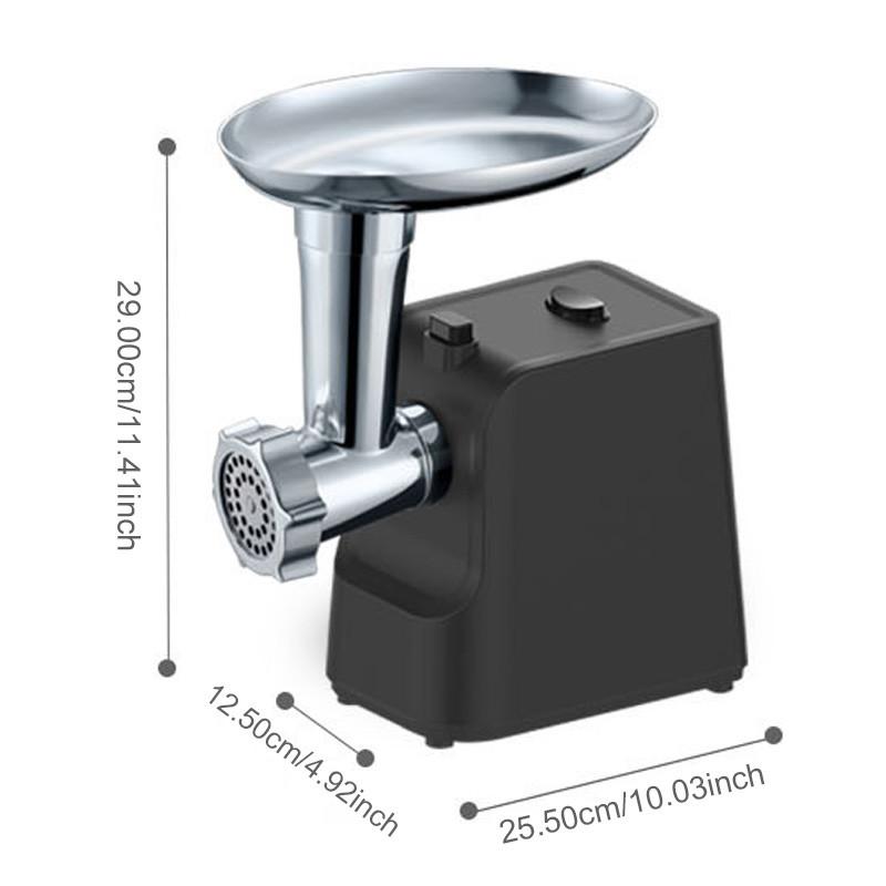 Бытовая электрическая мясорубка Настольная мощная мясорубка Кухонная пищевая промышленность Машина для набивки колбас