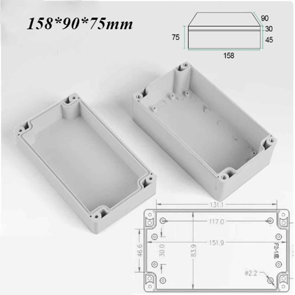 ABS Enclosure Box Plastic Outdoor Junction Box Housing New Electrical Project Box