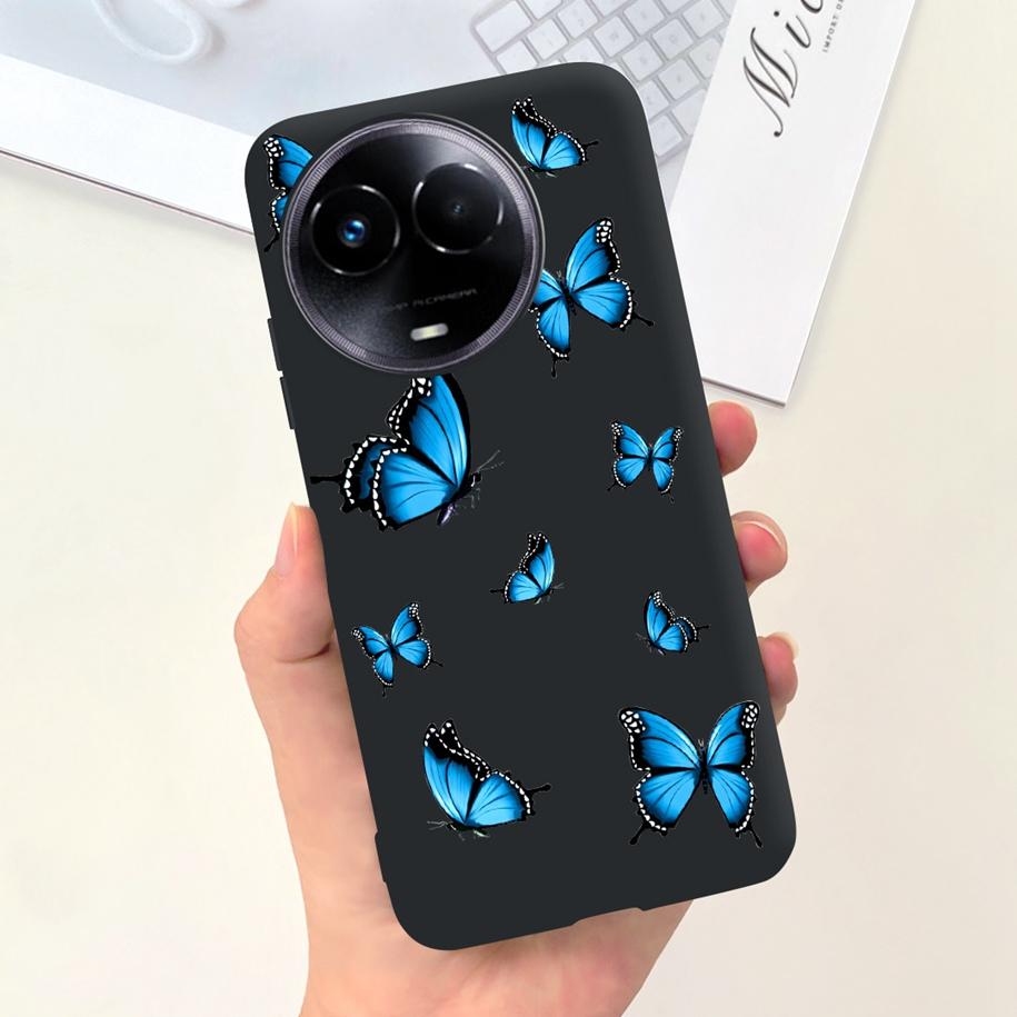 Ударопрочный Чехол Для Realme 11 5G / Realme 11X Чехол На Телефон Модный Девушки Мягкий Силикон Funda Для Realme11 11 X 2023 RMX3785 Coque