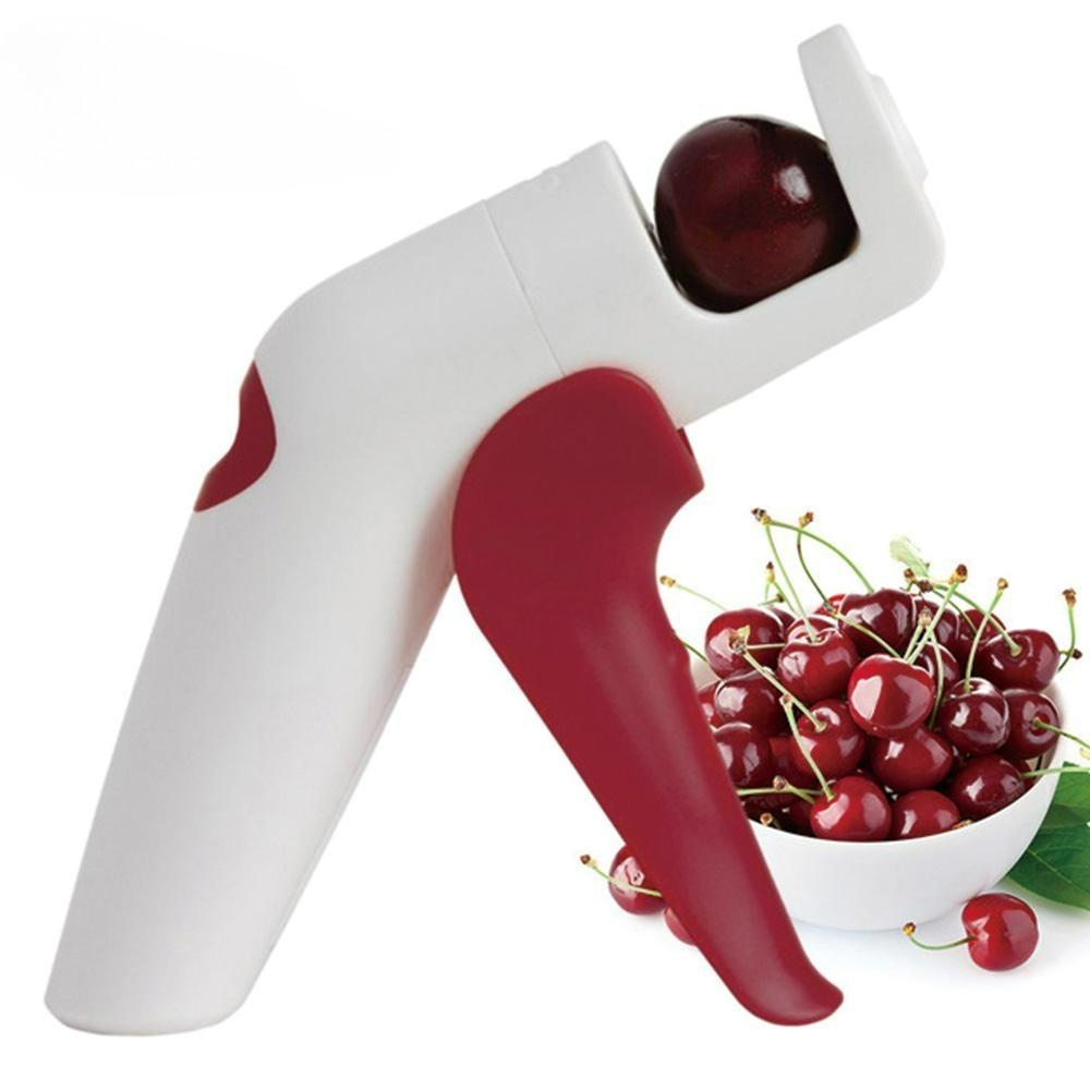 Creative Plastic Cherries Pitters Fast Seed Remover Handheld Fruit Nuclear Corer Kitchen Tools