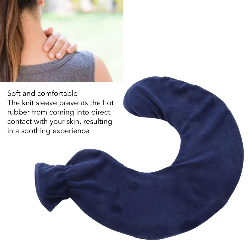 Removable Cover Neck Warmer Rubber Cervical Care Bag Portable Hot Water Bag Neck Care