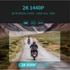 1440P 2K Screen Hd Motorcycle Wifi Camera Video Recorder Dvr G-Sensor Wide Angle