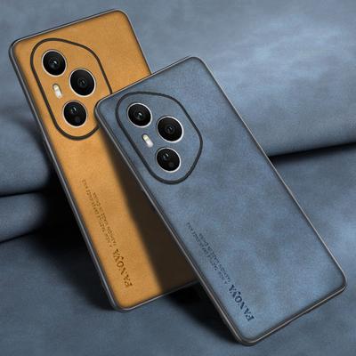 Чехол для Honor 400 Pro 5G Роскошный чехол для телефона из ПУ кожи для Honor400 Pro 400Pro Задняя крышка Силиконовый противоударный Полная защита