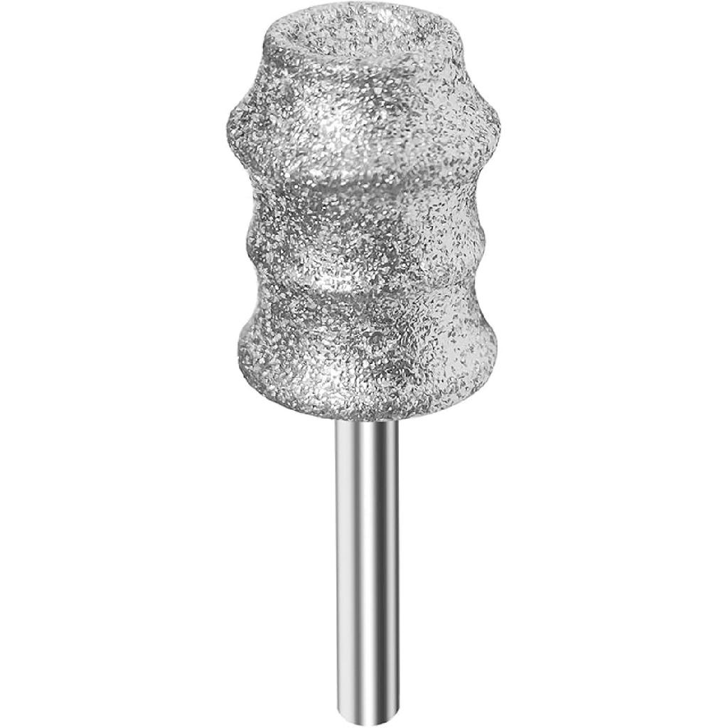 for Dremel Dog Nail Grinder - Diamond Bits Attachment for Dog Nail - 1/8'' Painless Nail Grinder Bits Won't Pull Hair or Get Hot for Large Medium