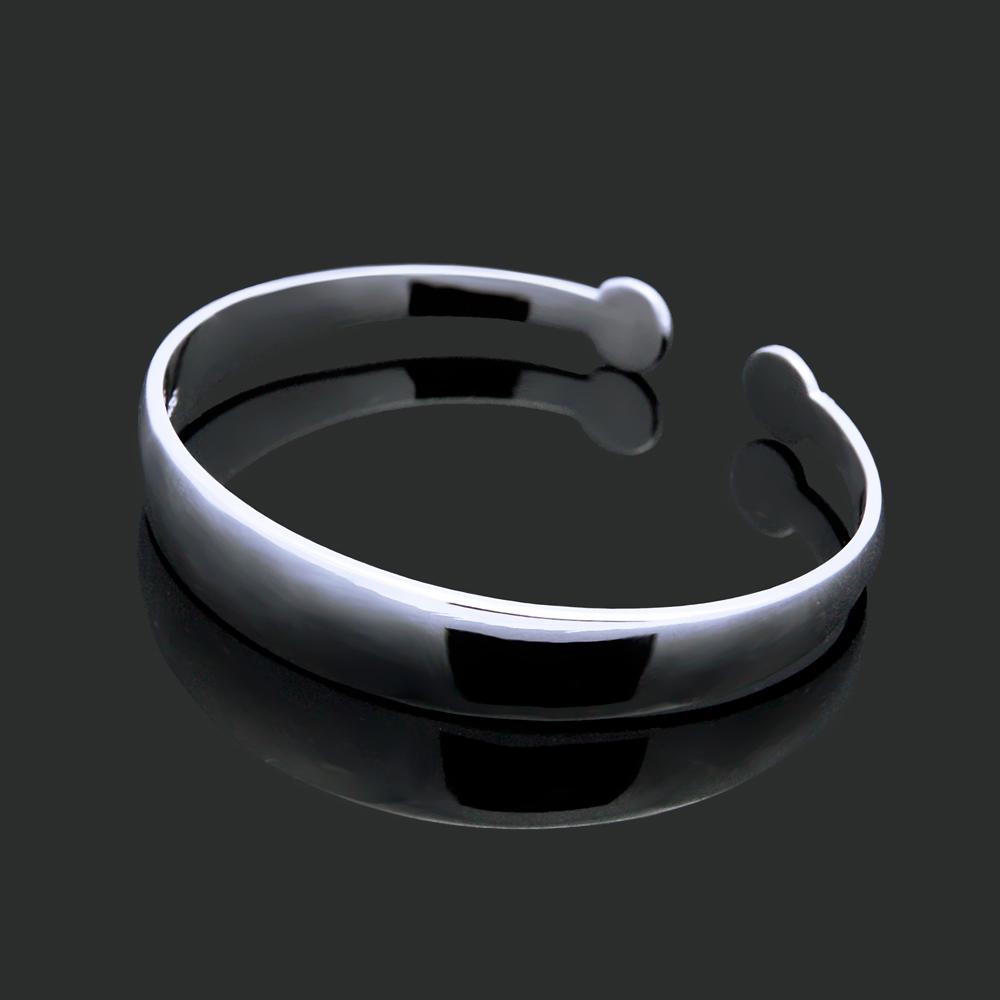 Простой изысканный серебряный браслет из стерлингового серебра 925 пробы, модный женский браслет, очаровательный женский браслет, ювелирные изделия в китайском стиле