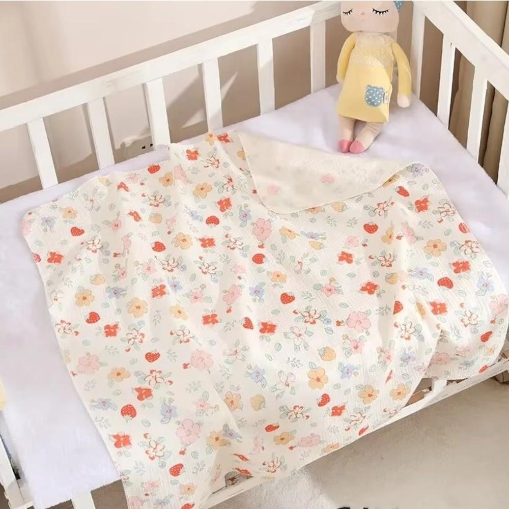 Cotton Muslin Swaddle Soft Kids Bath Towel Children Bedding Swaddle Blanket Girls