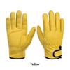 Wear-Resistant Cowhide Work Gloves Leather Workers Work Welding Safety Protection For Garden Sports Motorcycle Driver Gloves