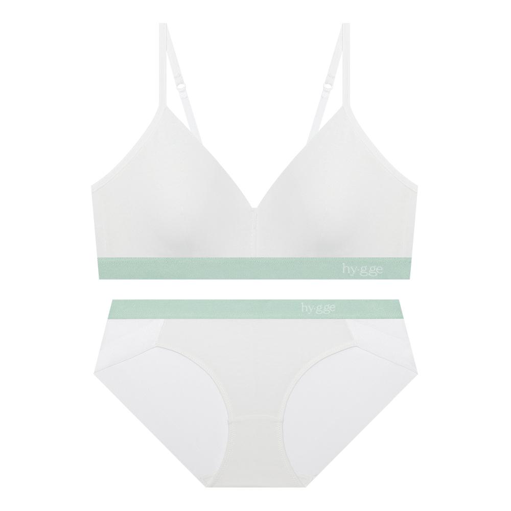 [SET] Комплект трусиков-бюстгальтеров-бралетт Nature No-Wire - 6 цветов