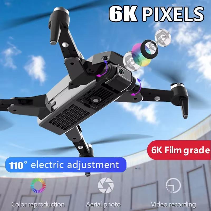 HJ38 Pro GPS Drone Professional 4K HD Camera Aerial Photography Aircraft WiFi Foldable Smart Positioning RC Quadcopter Children's Gif