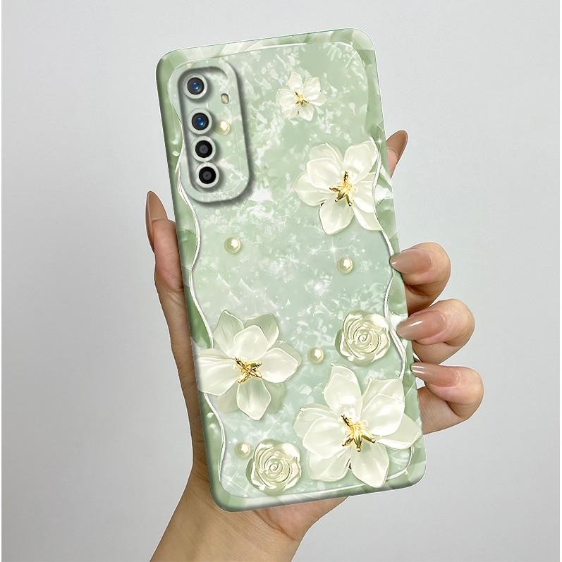 Для Realme X2 XT Чехол RMX1921 RMX1991 RMX1993 Красивые Цветы Силиконовый Мягкий ТПУ Ударопрочный Чехол для Телефона Для OPPO K5 Coque Fundas