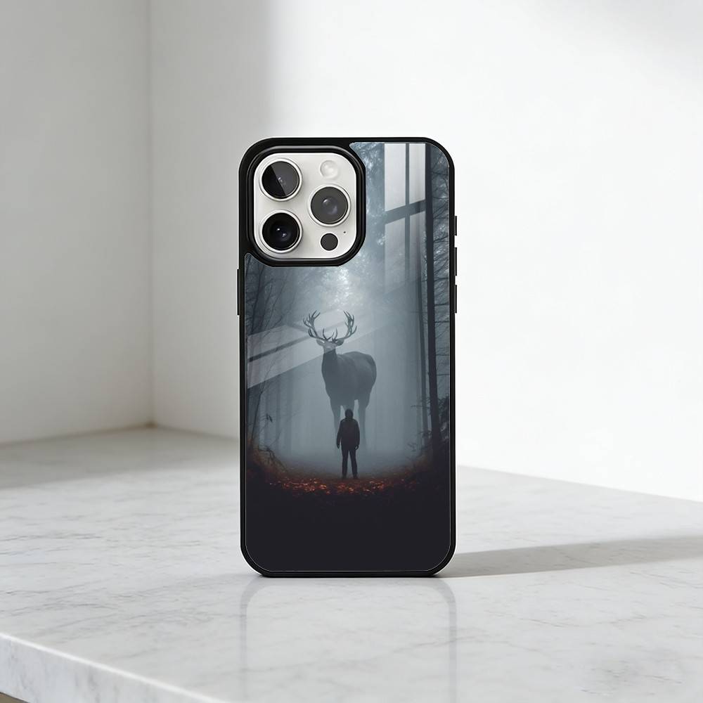 Elk In my Dream Forest Phone Case For iPhone17,16,15,14,13 Plus,Pro Max Magnetic For Magsafe Wireless Charging