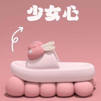 Женские летние домашние тапочки для помещений, нескользящие, для улицы, новые сандалии на толстой подошве