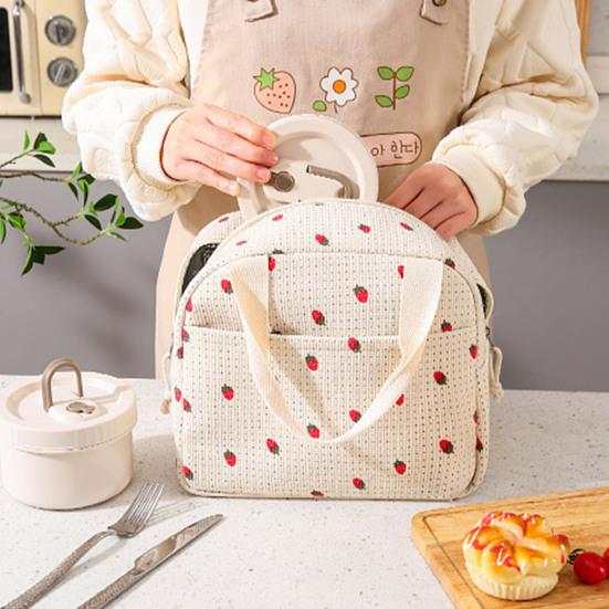 Вельветовая сумка для ланча, термосумка для ланча, изоляционный чехол, мягкая сумка-холодильник для школы, сумка-холодильник для пикника и путешествий