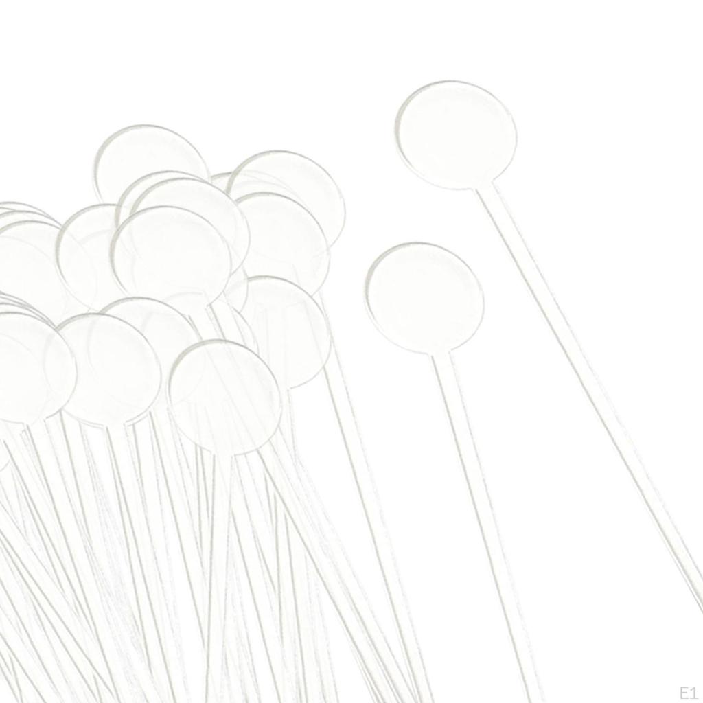 100 шт., палочки для напитков, мешалки для напитков, грабли, длина 7,07 дюйма, кофе