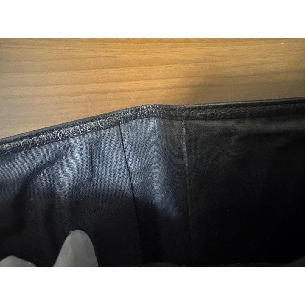 Used 【CHANEL】Chanel Bi-fold Wallet Luxury Black Coco Mark High Brand