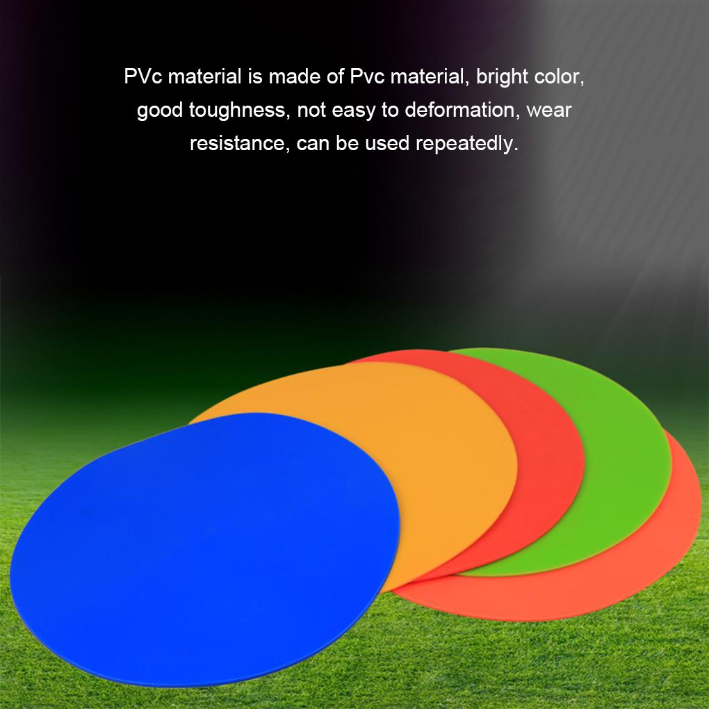 Football Training Spot Markers - Soft And Durable Rubber Bright Colors Spot Markers 9inch SIFENYU Spot Agility