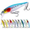 HENGJIA Floating Minnow Lure 8.8cm 9g Gold Foil Micro Fishing Bait Bass Pike Perch