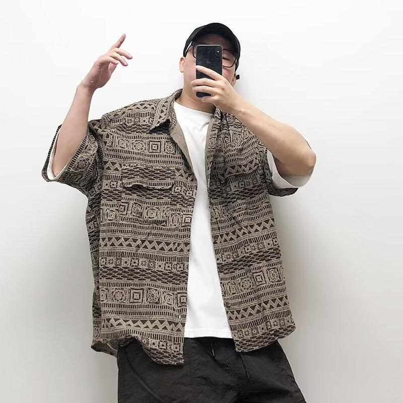 Новая летняя футболка с короткими рукавами для мужчин, тренд в корейском стиле, простой топ с короткими рукавами, свободная повседневная брендовая футболка в гонконгском стиле