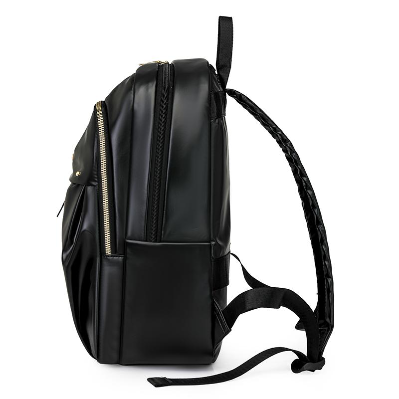 Рюкзак мужской и женский легкий рюкзак для путешествий большой емкости ПУ школьный рюкзак