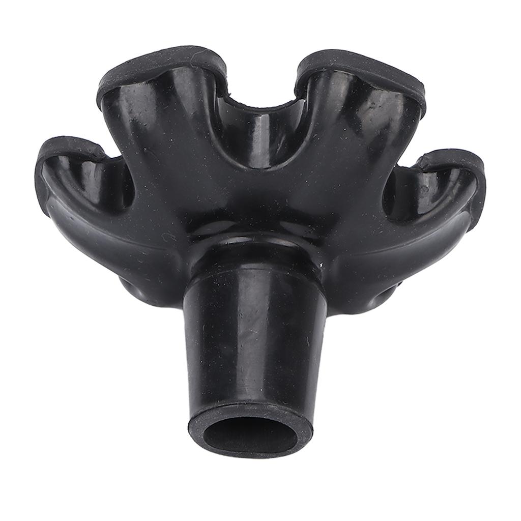 Наконечник для трости силиконовый 6-столбчатый дизайн высокая устойчивость предотвращает скольжение 22 мм ножка для трости