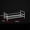 European White Wrought Iron Dessert Stand - Cake Tray and Pastry Display Rack